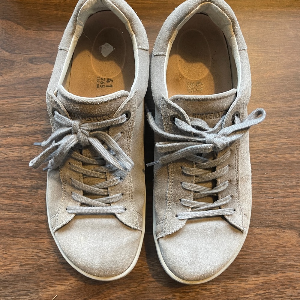 Grey Suede similar to Low Bend style Birkenstock Sneakers
